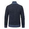 Xiyin Exklusiver Herren-Strickcardigan mit Stehkragen - Trendige Herbst/Winter Koreanischer Stil Pulloverjacke