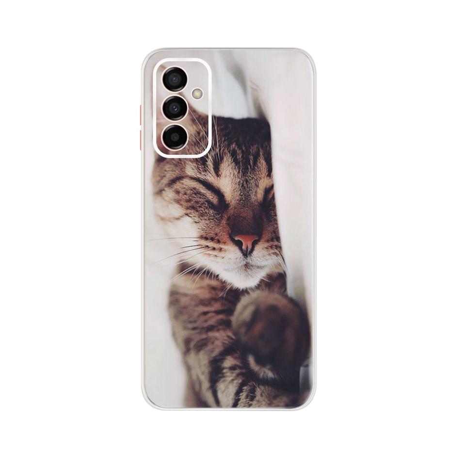 Měkké silikonové pouzdro pro telefon Samsung Galaxy M23 Nárazník Průhledný TPU zadní kryt pro Samsung M23 M 23 5G SM-M236B Fundas