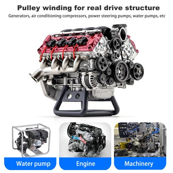 Cheap V8 Engine Model for AX90104 SCX10 Capra VS4-10 Pro/Ultra Model ...