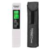 With Protective Leather Case TDS, EC & Temperature Meter Digital Water Testing Kits  Household