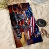 1PC Extra Large Truck Style Printed Beach Towel, Soft Polyester Beach Towel, Machine Washable for Summer Beach Swimming Camping