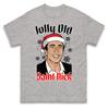 Jolly Old Saint Nick Christmas T Shirt Xmas Festive Tee Top Unisex Xmas Gift T