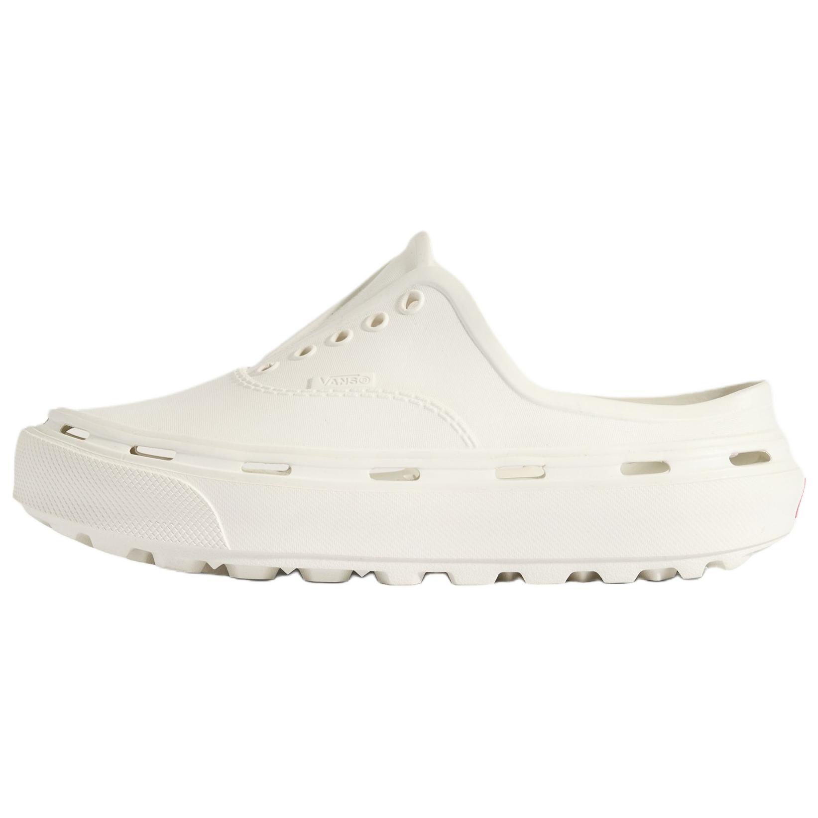 

Vans Authentic Foam Mule Lightweight Comfortable Foam Sole Slip-On Sandals Unisex slip-ons White VN000E7QFS8 38