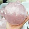 100mm diameter 100% natural pink rose crystal ball treatment wind water ball sale + free delivery