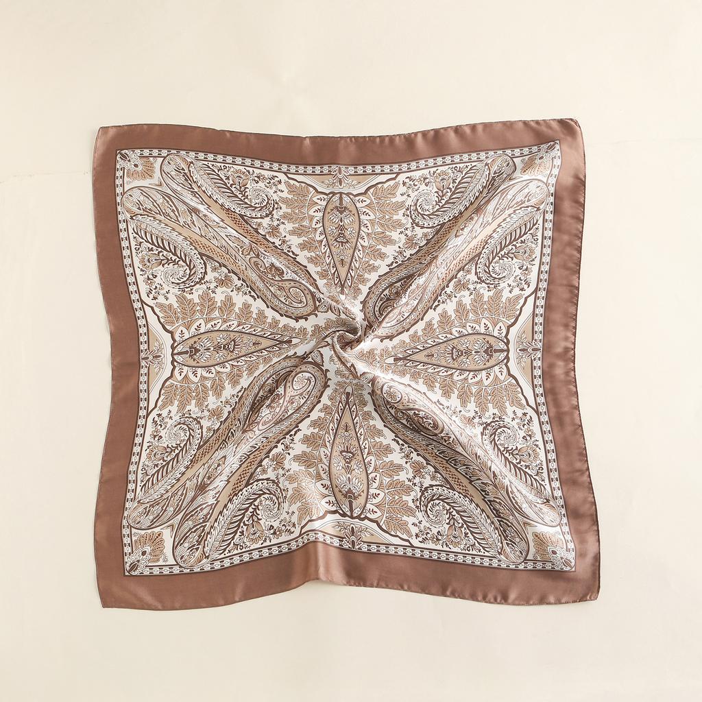 2024 New 70 CM Silk Shirt Decoration Small Square Scarf Fashionable And Versatile Commuting Scarf Neck Protection Scarf
