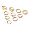 Alloy Ring Set Jewelry Niche Light Luxury Accessories Women's High-end Jewelry Diamond Ring