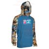 Cross-border Pelagic Hooded Fishing Suit Outdoor Summer Long Sleeve Sunscreen T-Shirt Mask One-piece Fishing Suit