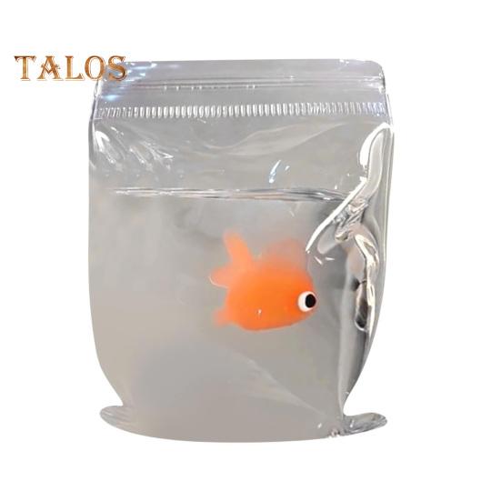 

1/2/3 шт. прозрачный мешок для золотых рыбок, сжимаемая игрушка, снятие тревожности и стресса, мини-золотая рыбка, сенсорная игрушка для детей, подростков и взрослых, мягкий мяч для снятия стресса, игрушка-рыбка 1pc