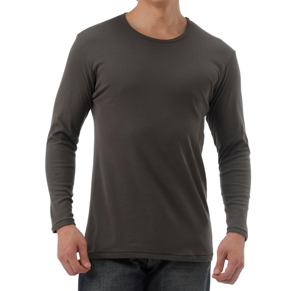 

GUNZE Внутреннее Удлиненное Круглое Дезодорирующее Антибактериальное и Дезодорирующее M [Beisia] Мужская Футболка, Рукав, Горловина, Обработка, Обработка, Антибактериальное,