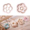 Reusable Flower Clay Cutters Clay Cutting Tool Earrings Moulds Suitable for Clay Art Projects and Home Studio Use
