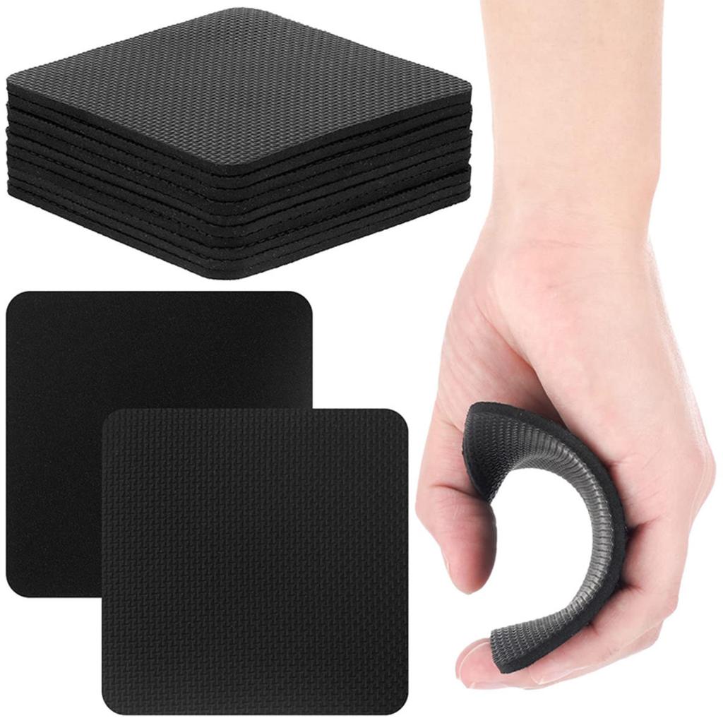 Gym Hand Grips For Weight Lifting Rubber Non Slip Pads Rubber Grip Pads For Pull-Ups Gymnastics And Fitness Workouts