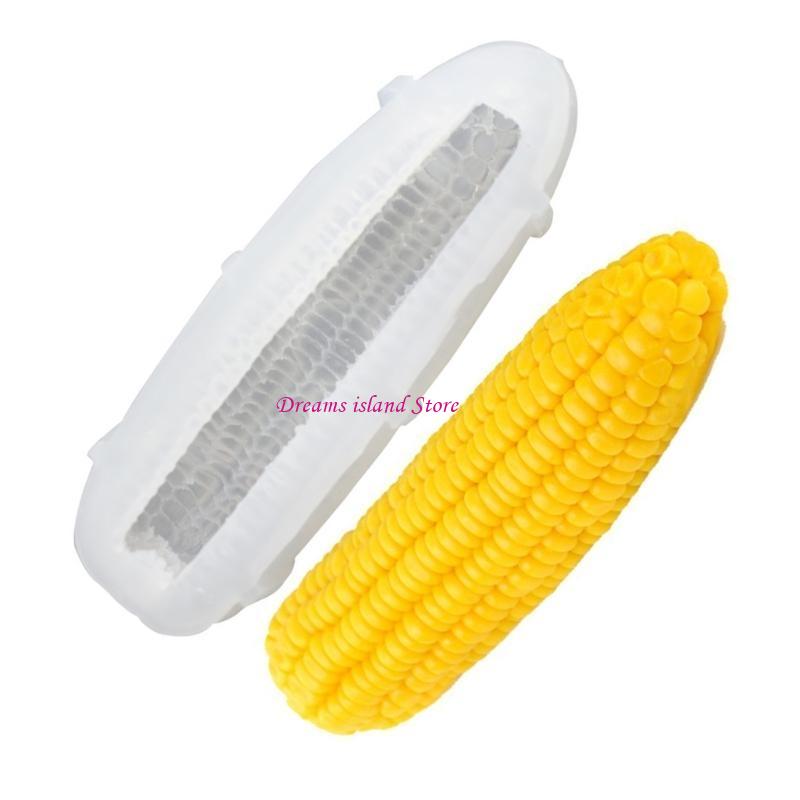 Silicone Corn Molds for Creative Baking Unique Corn Silicone Pastries Molds for Artistic Mousse and Fondant Decorations HX6C
