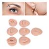 Soft Silicone Body Part Model, Piercing Practice Model Simulation Silicone Ear Eye Nose Mouth Tongue, Belly Button Model Safety Pierce Tool for