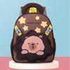 Cartoon-Kinderrucksack für Vorschulkinder aus atmungsaktivem Nylon mit gepolsterten Trägern für den Schulgebrauch
