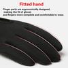High Quality Outdoor Sports Winter Cycling Gloves Waterproof  Warm Gloves Riding Touch Screen Zipper Ski Gloves Extended Version