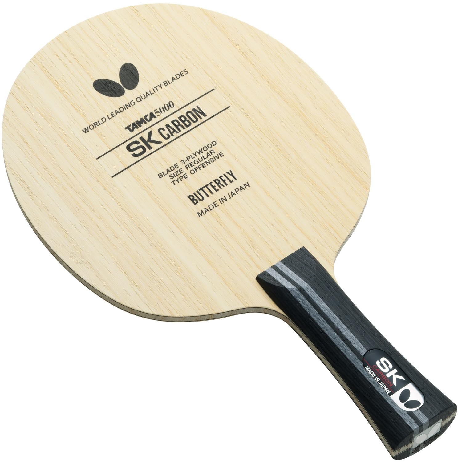 

Butterfly SK Shakehand Flare Offensive Table Tennis Racket Carbon-FL (Product Code 36891)