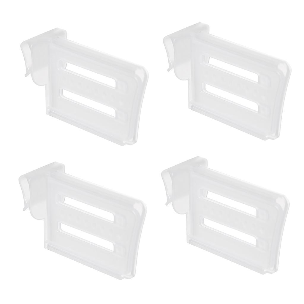 4Pcs Retractable Refrigerator Divider Clip Extendable Fridge Separator