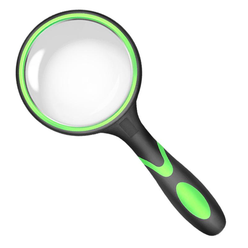 6X/7X/8X/10X Handlupe Rutschfester Weicher Griff Leselupe für Kinder Senioren Lesen Wissenschaft Naturerkundung