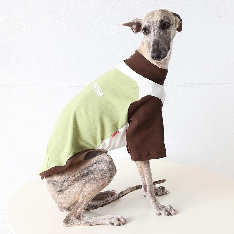 Italian Greyhound Hound Two-Legged Clothes 3colors Fashionable Multicolor Soft Comfortable Elastic Fashion Patchwork Dog Clothes