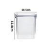 ZISIZ Transparent Food Storage Jars