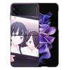 Yamada Anna Coque For Samsung Z Flip7 6 Galaxy Case Shockproof Z Flip5 Z Flip3 4 5G Hard Cover Phone TPU PC Hard Funda
