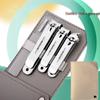 High-End Stainless Steel Nail Clippers & Pedicure Set for Adults