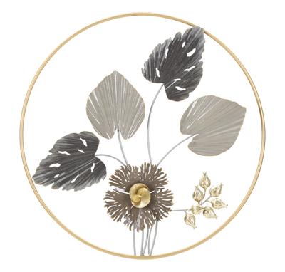 Wall Iron Panel Rod Ø 65.4X4.4 Cm