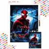 Full Round Diamond Painting "Spider-man" Art Rhinestone Picture Mosaic DIY 5D Cross Stitch Embroidery Home Decoration