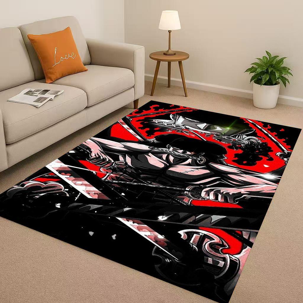 HD Z-Zoro Desen Animat Japonia Anime Covor Zona Non-Alunecare pentru Sufragerie, Dormitor, Cameră de Joacă, Canapea, Ușor de Curățat Decor Casă Preș Copil