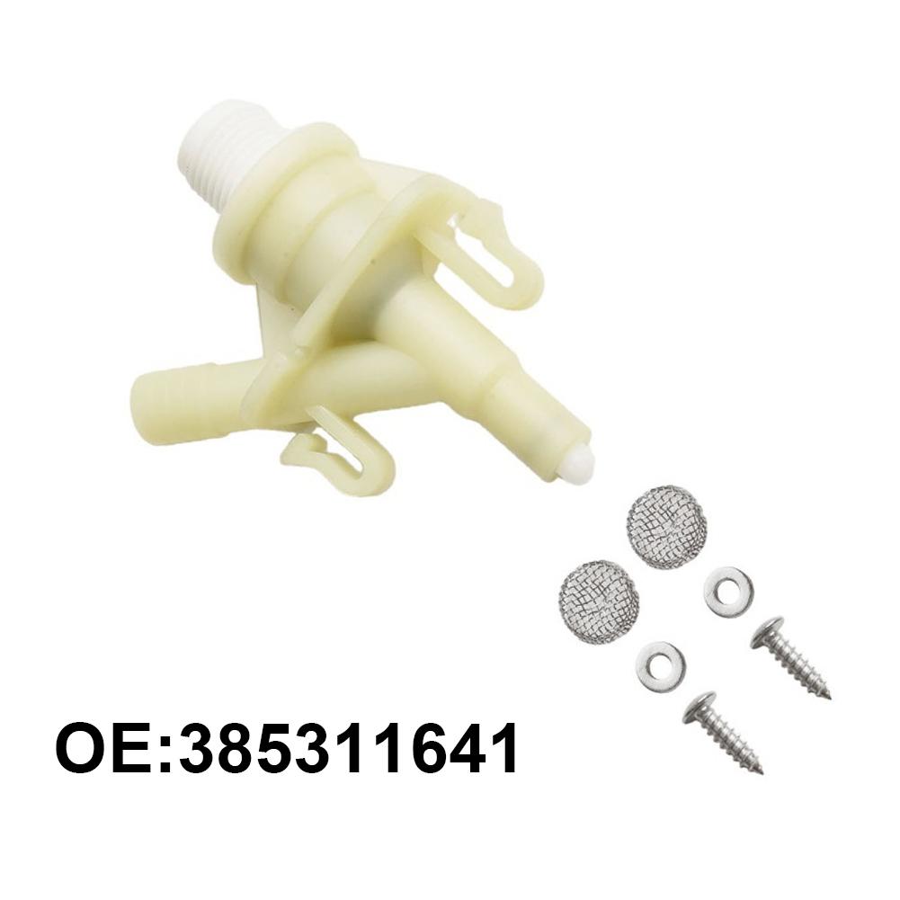 Rv RV Plumbing Replacement Flush Toilet Valve Designed For RVs Efficiency Improvement Replacement Kit Included