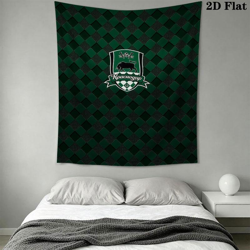 FC Krasnodar Surge Wall Hanging Printed Fabric Blanket Decorative Tapestries for Bedroom Living Room Home Decor
