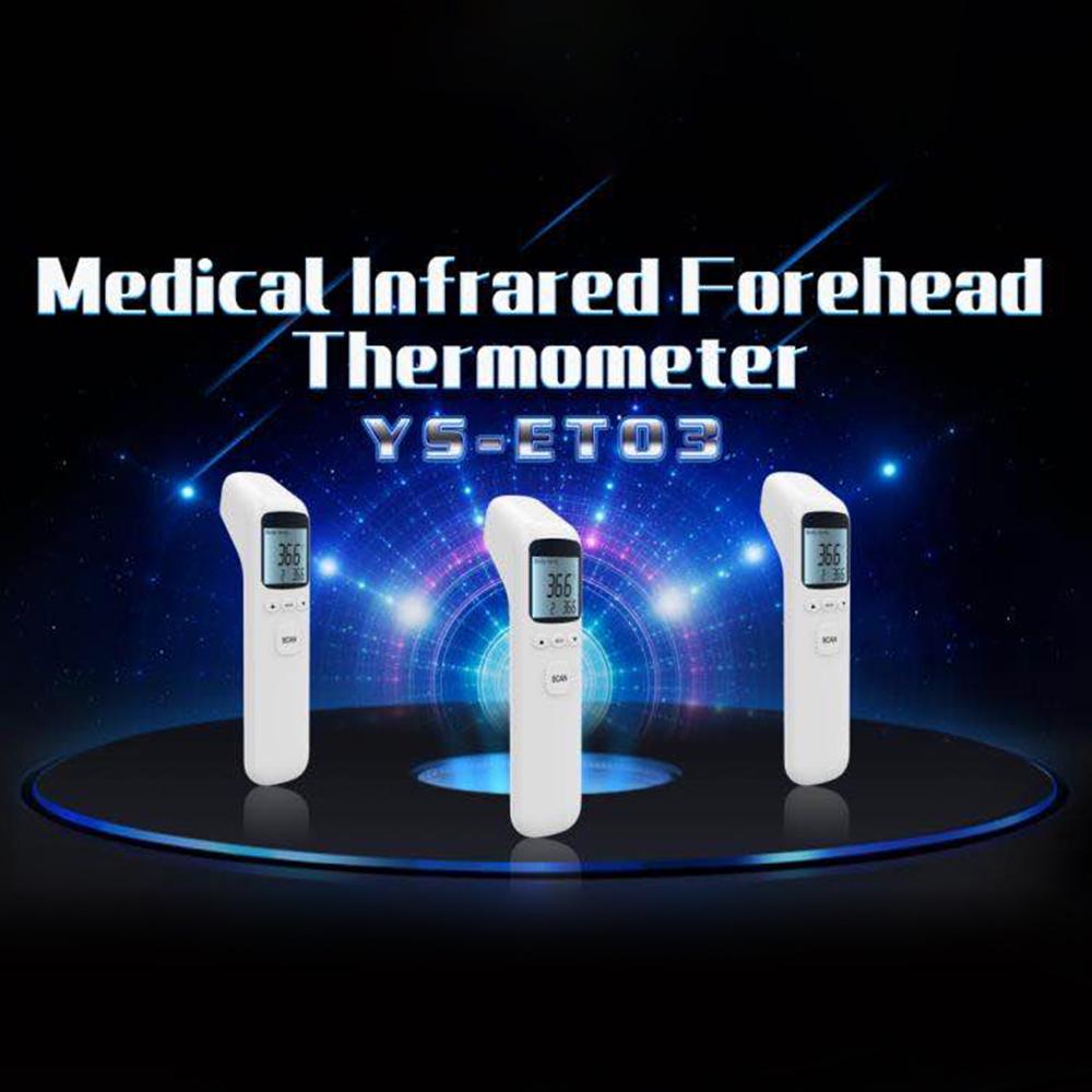YS-ET03 Medical Infrared Forehead Thermometer Free Hand Advance Sensor Technology Instant Read Thermometer