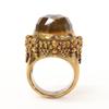 STEPHEN DWECK Colored stone Ring ring Gold/BrownUsed