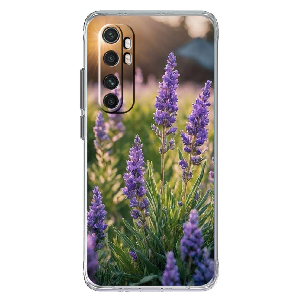 Simple lavender Purple flowers Phone Case For Xiaomi Mi Poco X6 X5 NFC X3 F6 F5 Pro F4 F3 15 14T 14 13T 12T 12 13 Lite 11 Cover