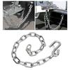 Trailer Safety Chain, Withstands Large Tensile Force 3500 Lbs Load Capacity, S-Hook Trailer Safety Chain, Fits Trailers, RVs