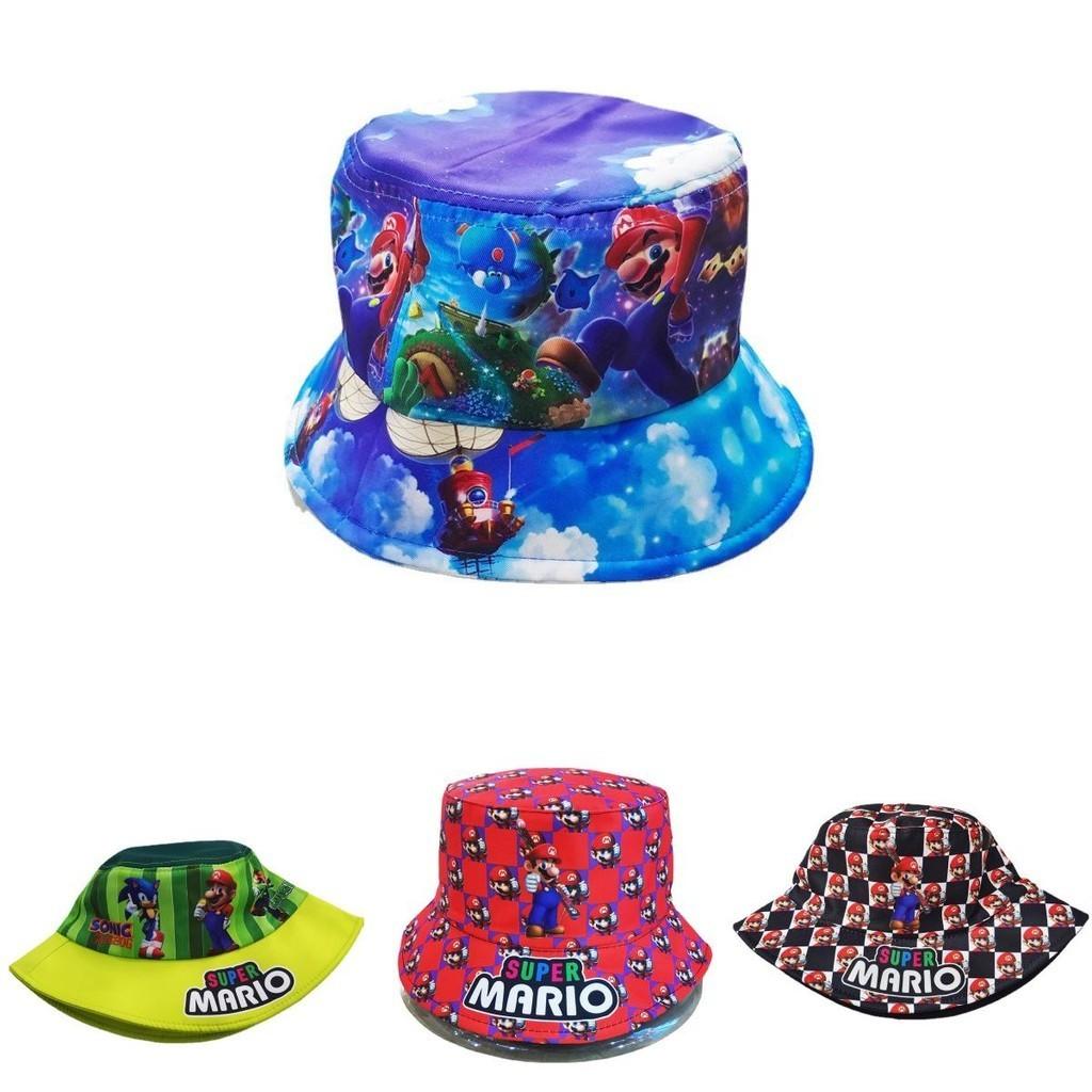 Super Mario Printed Fisherman Hat For Men And Women