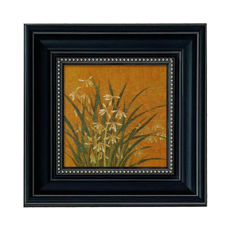 Miling New Chinese Style Ink Bamboo & Orchid Decorative Painting