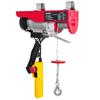 Electric Hoist, 550 lbs Lifting Capacity, 510W 220V Electric Steel Wire Winch with 14ft Wired Remote Control, 40ft Single Cable Lifting Height & Pure