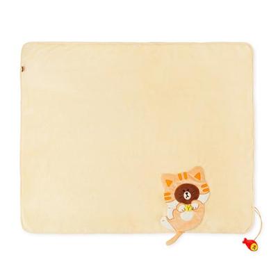 Kitten Brown & Fish Sally Knee Blanket