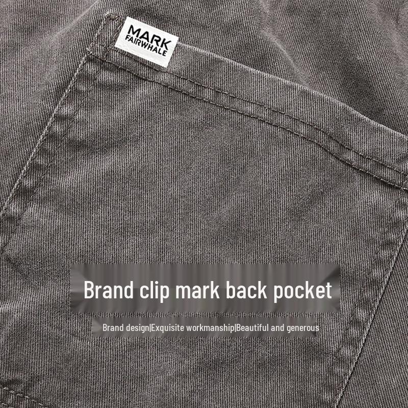 Mark Fairwhale Men's Anti-Wrinkle Casual Curved Long Pants