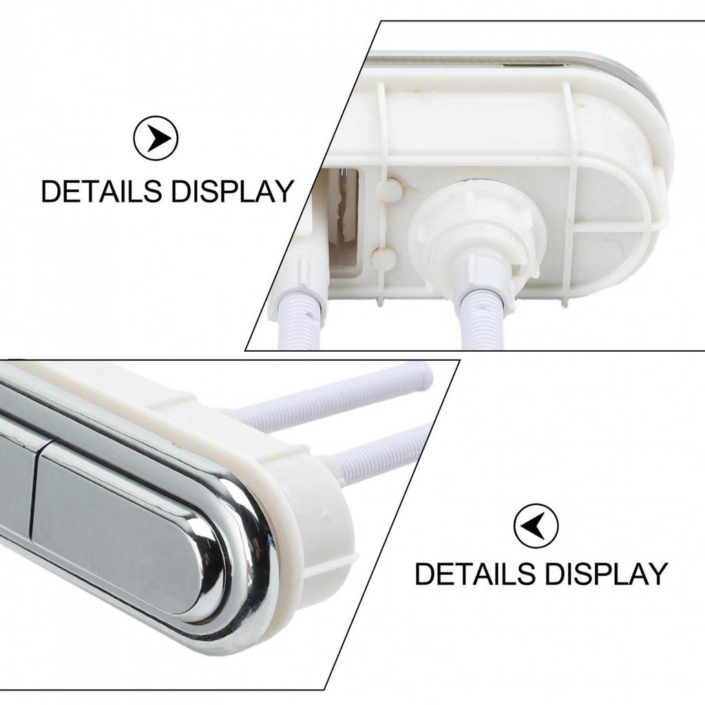 Dual Flush Button Toilet Flush Button Water Tank Button Easy Installation