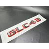 2024 New Style Letters Numbers GLC43 GLS63 GT W166 W167 For Car Trunk Sticker Badge Stickers Auto Logo Accessories