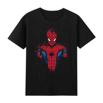 2026 New SpiderUnisex 2 Unisexs Tshirt 100 Pure Cotton Short Sleeve