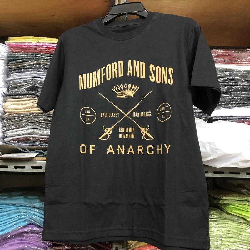 VTG Mumford and Sons Band Members Heavy Cotton Black S-5XL T Shirt TT523 Unisex T-Shirt S