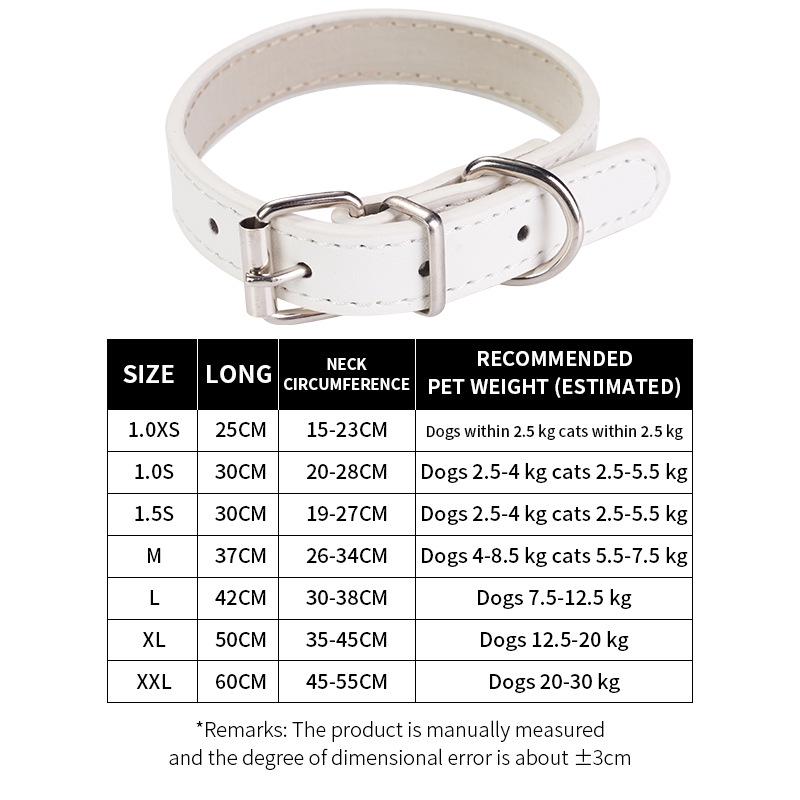 Coleira de Diamantes Ajustável de Couro PU DIY e Conjunto de Coleira - Acessórios para Caminhada para Cães e Gatos