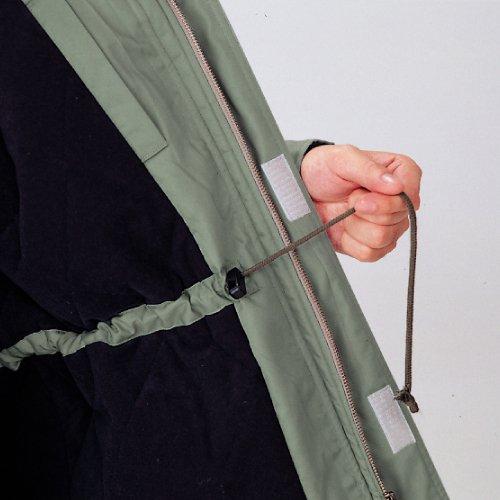 Cold Weather Work Long Water with M [Midori Anzen] Clothes, Clothes, Sleeve, Blouson, Unisex, Repellent, Boa, M3177, Top, Navy,