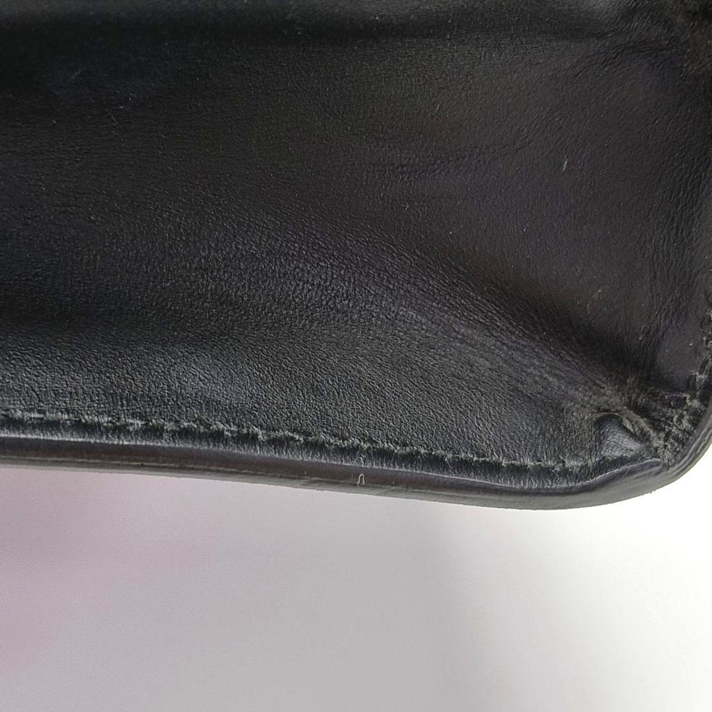[Pre-Owned] Signature Logo Stripe Web Zipper Canvas Clutch - Very Good #XN4RTF