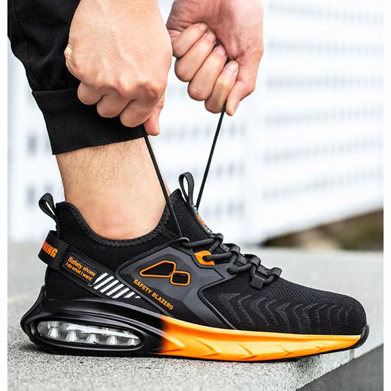 Легкая неразрушимая обувь для мужчин с защитой от проколов. Удобная рабочая обувь — фото 7