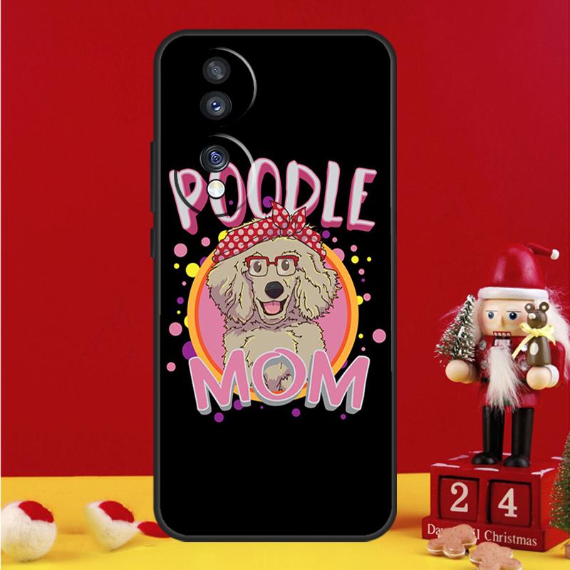 Cure Cartoon Poodle Case For Honor Magic 8 5 6 7 Pro Honor Win RT 50 70 90 200 400 Lite X8c X9b X9c X9a X9d Cover