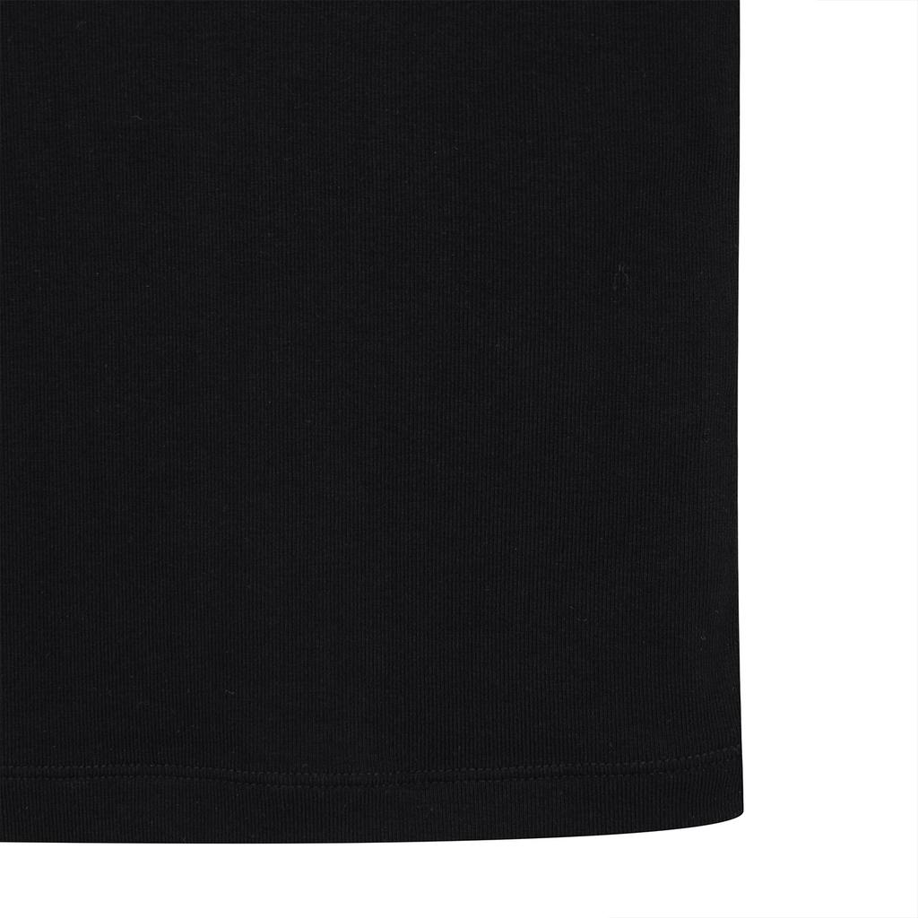 Peulusobeudeolum Women'S Slim Crop T-Shirt (Black)